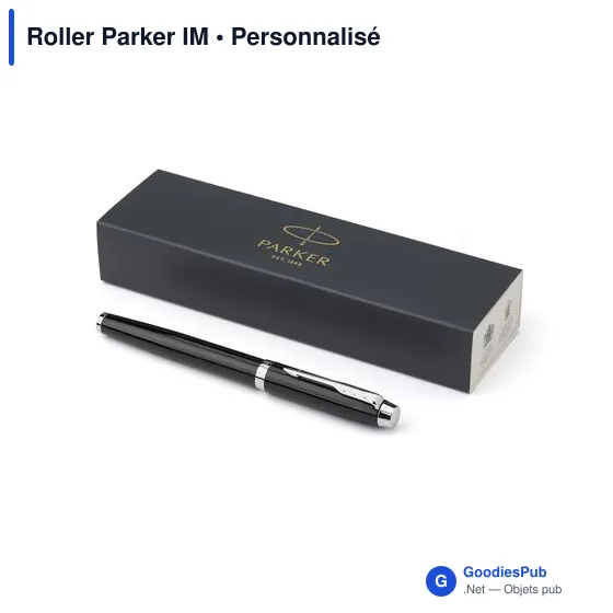 Stylo roller personnalisable Parker IM avec logo - Image 2