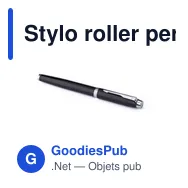 Stylo roller personnalisable Parker IM avec logo - Miniature 4