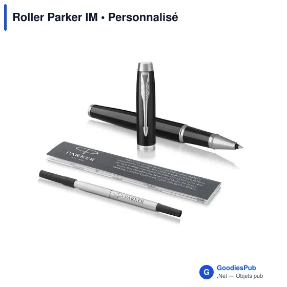 Stylo roller personnalisable Parker IM avec logo - Image 5