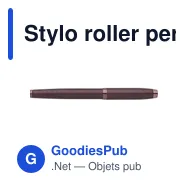 Stylo roller personnalisable Parker IM Monochrome avec logo - Miniature 12