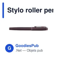 Stylo roller personnalisable Parker IM Monochrome avec logo - Miniature 7