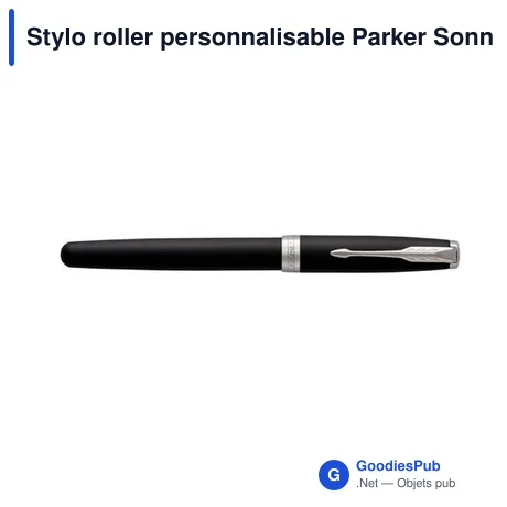 Stylo roller personnalisable Parker Sonnet avec logo