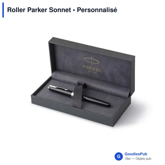 Stylo roller personnalisable Parker Sonnet avec logo - Image 2