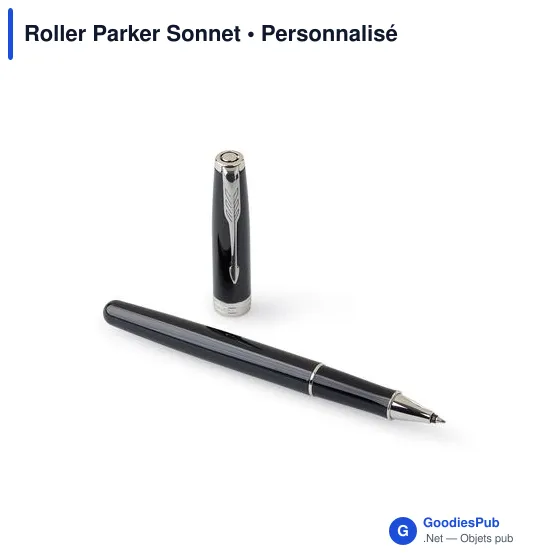 Stylo roller personnalisable Parker Sonnet avec logo - Image 3