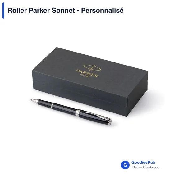 Stylo roller personnalisable Parker Sonnet avec logo - Image 4