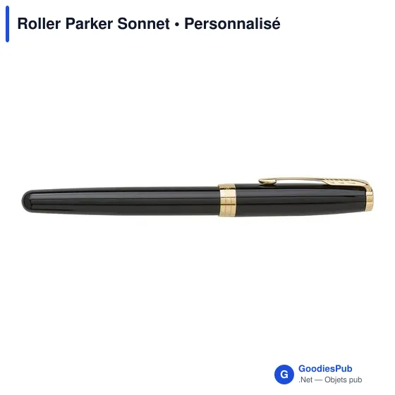Stylo roller personnalisable Parker Sonnet avec logo - Image 3