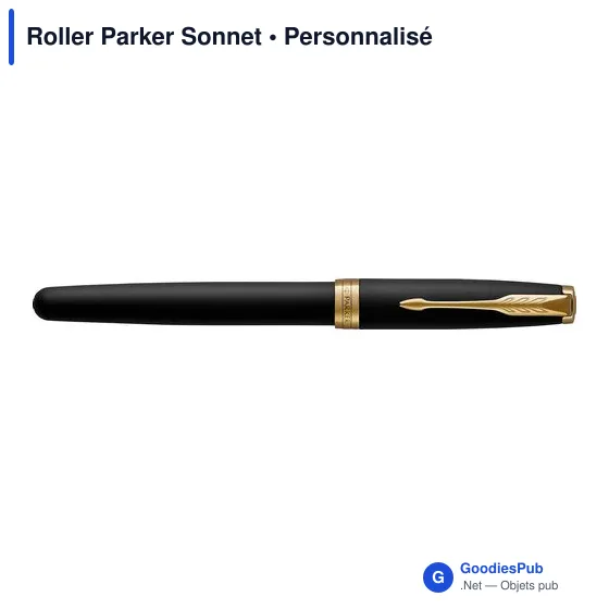 Stylo roller personnalisable Parker Sonnet avec logo - Image 5