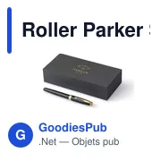 Stylo roller personnalisable Parker Sonnet avec logo - Miniature 6