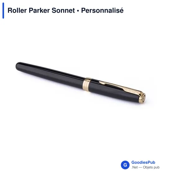 Stylo roller personnalisable Parker Sonnet avec logo - Image 8