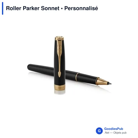 Stylo roller personnalisable Parker Sonnet avec logo - Image 9