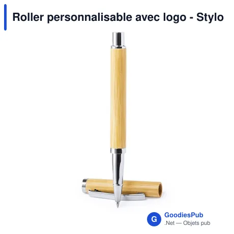 Roller personnalisable avec logo - Stylo B2B pour communication