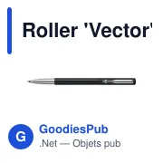 Roller 'Vector' dans un écrin - Miniature 1