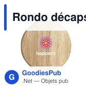 Décapsuleur rond en bois personnalisable avec logo - Rondo - Miniature 4