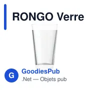 RONGO Verre conique 300ml - Miniature 1