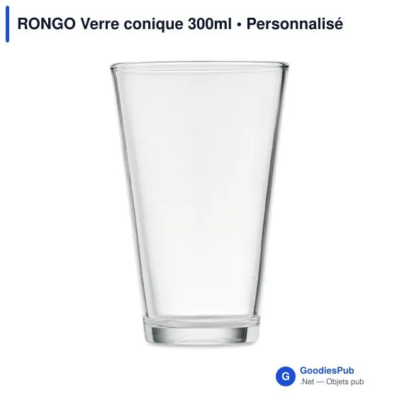 RONGO Verre conique 300ml - Image 3