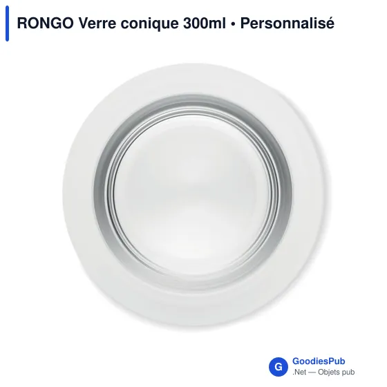 RONGO Verre conique 300ml - Image 4