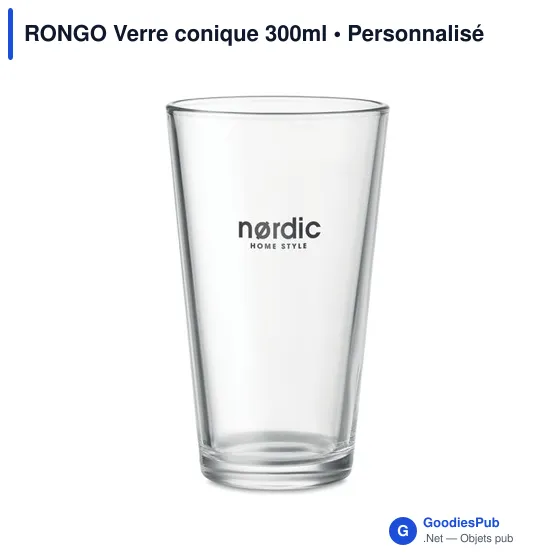 RONGO Verre conique 300ml - Image 5