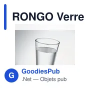 RONGO Verre conique 300ml - Miniature 6