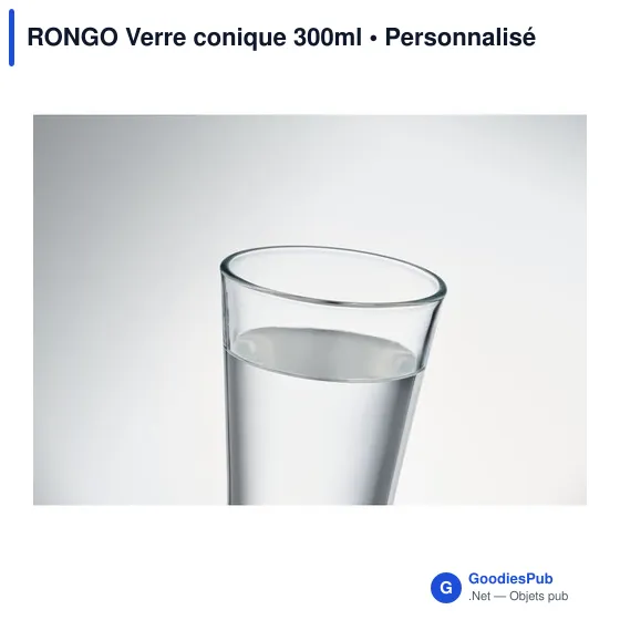 RONGO Verre conique 300ml - Image 6