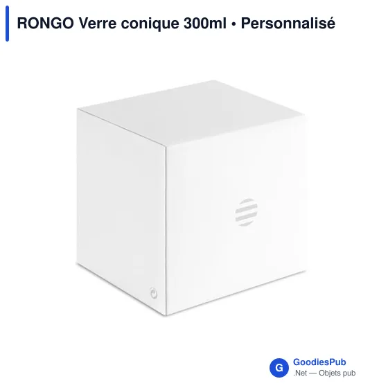 RONGO Verre conique 300ml - Image 7