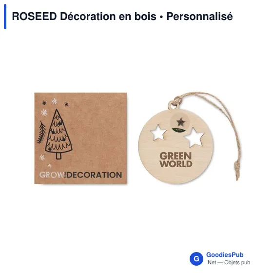 ROSEED Décoration en bois - Image 5