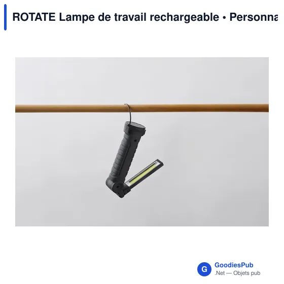 Lampe de travail personnalisable ROTATE avec logo - Image 5