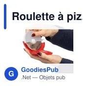 Roulette à pizza en ABS Maurice - Miniature 26