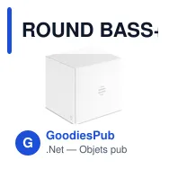 ROUND BASS+ Haut-parleur s/ fil paille blé - Miniature 7