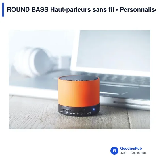 ROUND BASS Haut-parleurs sans fil - Image 5
