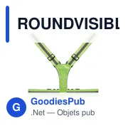 ROUNDVISIBLE Bretelles de sécurité avec LED - Miniature 2