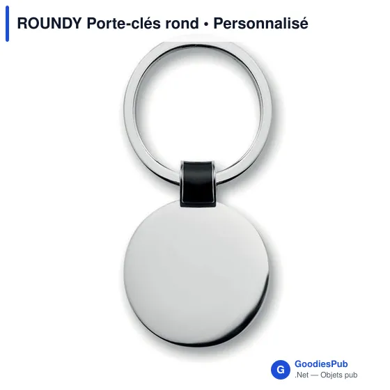ROUNDY Porte-clés rond - Image 3