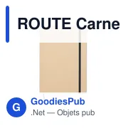 ROUTE Carnet A5 à couleur révélée - Miniature 2