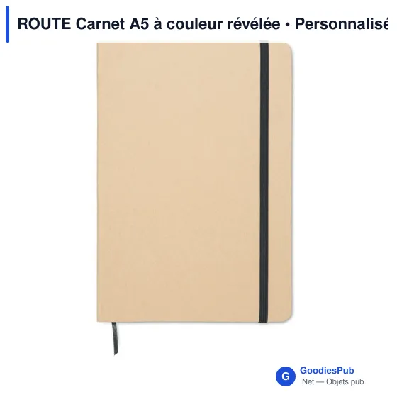 ROUTE Carnet A5 à couleur révélée - Image 2