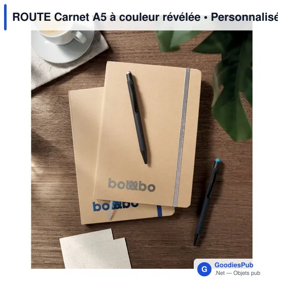 ROUTE Carnet A5 à couleur révélée - Image 12