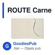 ROUTE Carnet A5 à couleur révélée - Miniature 3