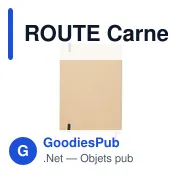 ROUTE Carnet A5 à couleur révélée - Miniature 6