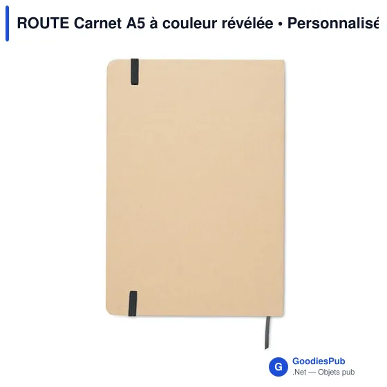 ROUTE Carnet A5 à couleur révélée - Image 6