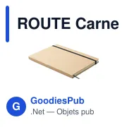 ROUTE Carnet A5 à couleur révélée - Miniature 7