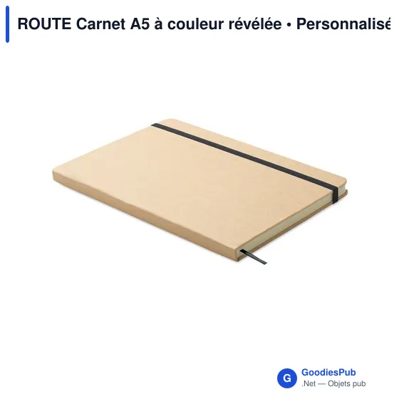 ROUTE Carnet A5 à couleur révélée - Image 7