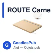 ROUTE Carnet A5 à couleur révélée - Miniature 8