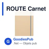 ROUTE Carnet A5 à couleur révélée - Miniature 9
