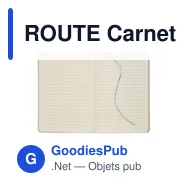 ROUTE Carnet A5 à couleur révélée - Miniature 10