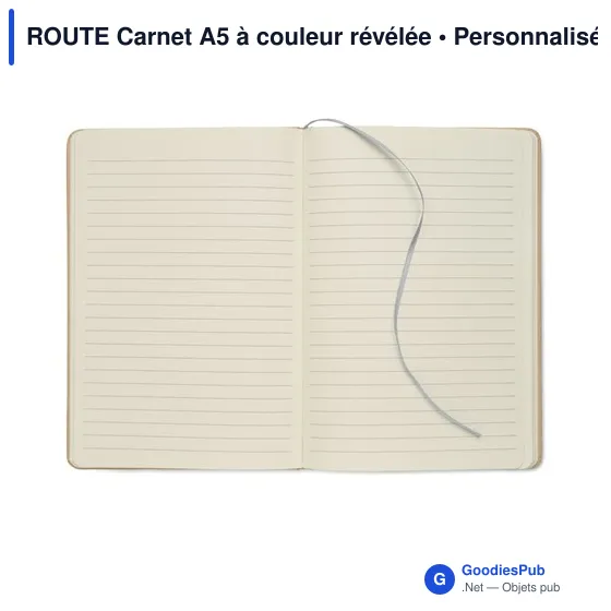 ROUTE Carnet A5 à couleur révélée - Image 10