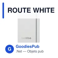 ROUTE WHITE Carnet A5 à couleur révélée - Miniature 11