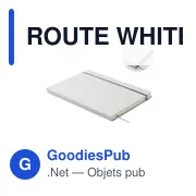 ROUTE WHITE Carnet A5 à couleur révélée - Miniature 8