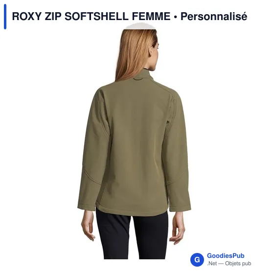 ROXY ZIP SOFTSHELL FEMME - Image 11