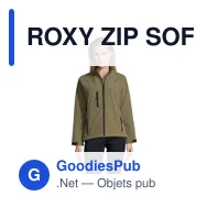 ROXY ZIP SOFTSHELL FEMME - Miniature 4