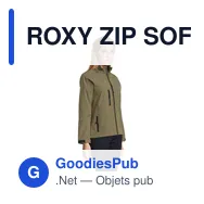 ROXY ZIP SOFTSHELL FEMME - Miniature 6