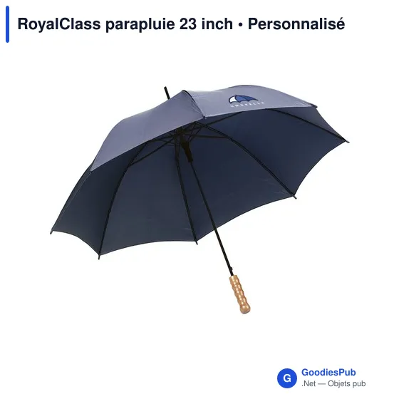 Parapluie personnalisable RoyalClass 23 inch avec logo - Image 2