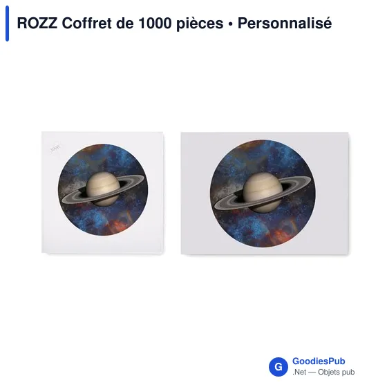 Puzzle personnalisable ROZZ de 1000 pièces avec logo - Image 2
